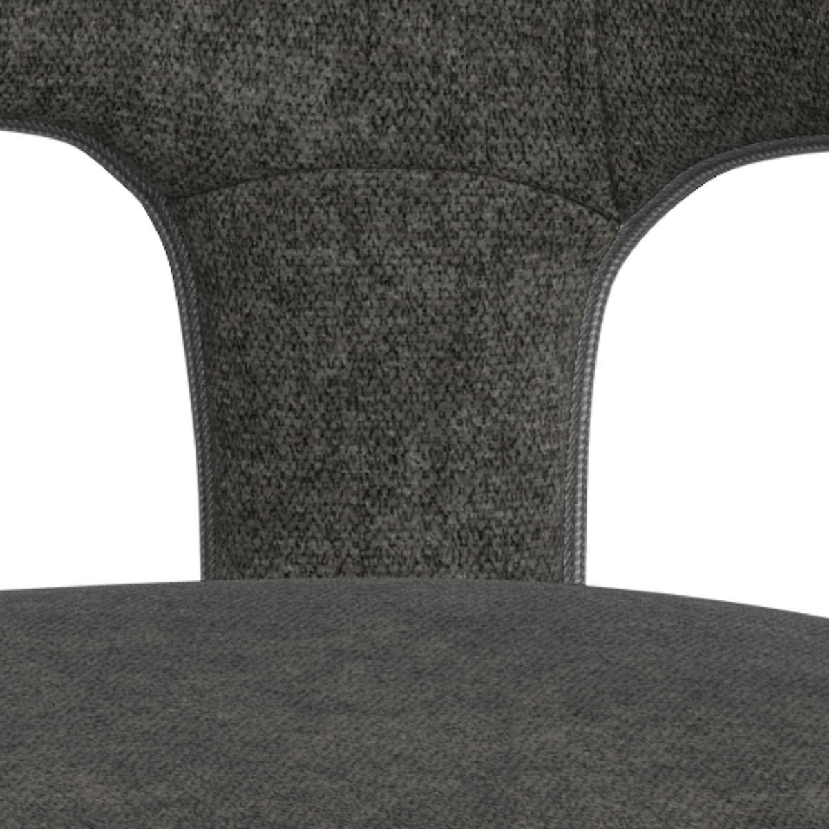 ARMLEHNSTUHL     - Dunkelgrau, Modern, Kunststoff (58/76/55cm) - MID.YOU