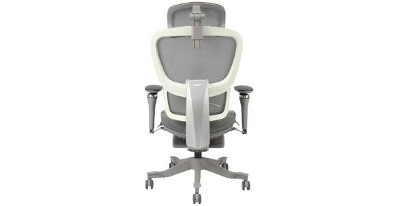 DREHSTUHL  in Netzbespannung Grau  - Grau, MODERN, Kunststoff/Textil (72,5/109-118/73cm) - Novel