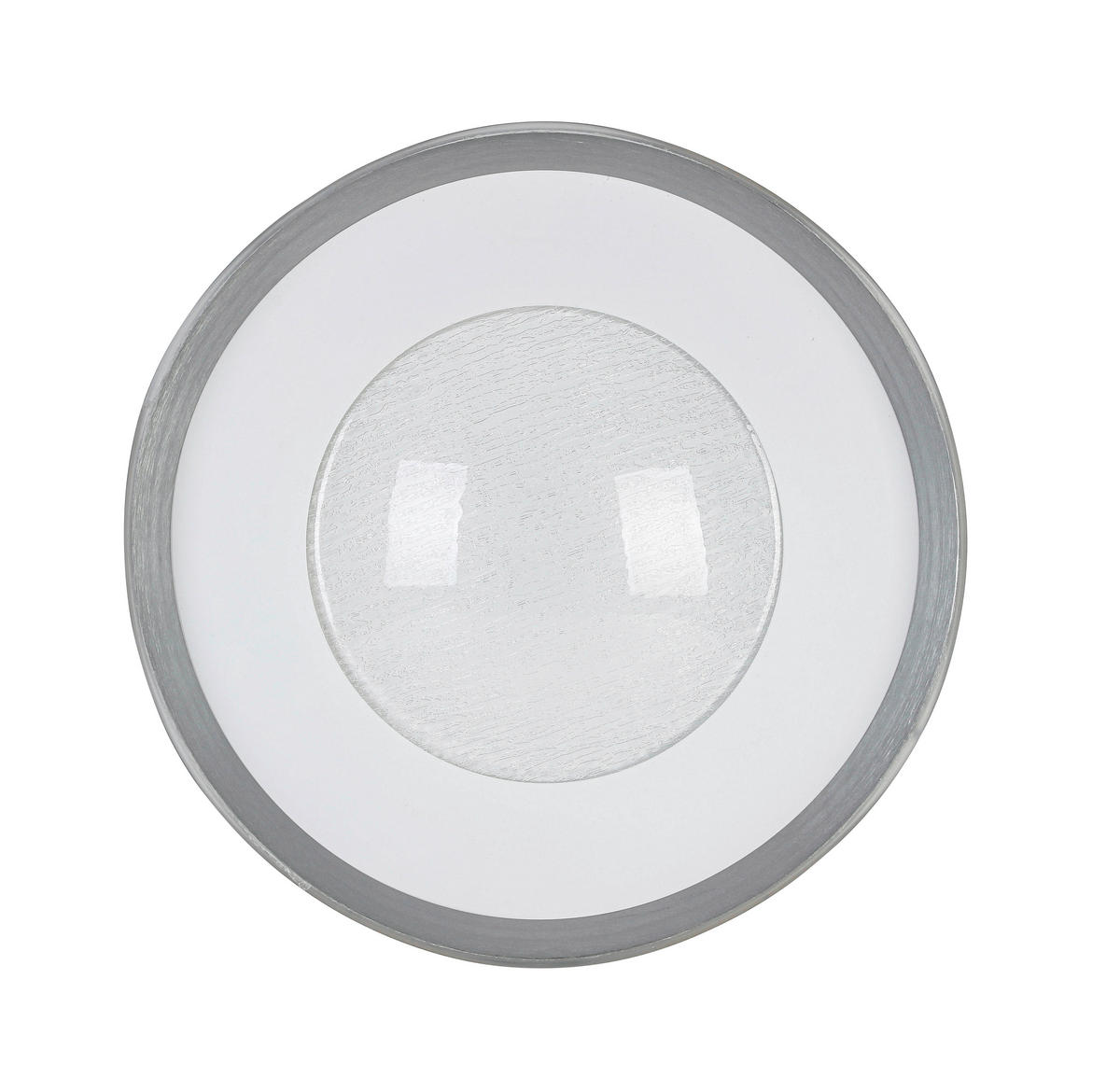 STROPNÍ LED SVÍTIDLO, 50/9 cm  - bílá/průhledné, Design, kov/plast (50/9cm) - Novel
