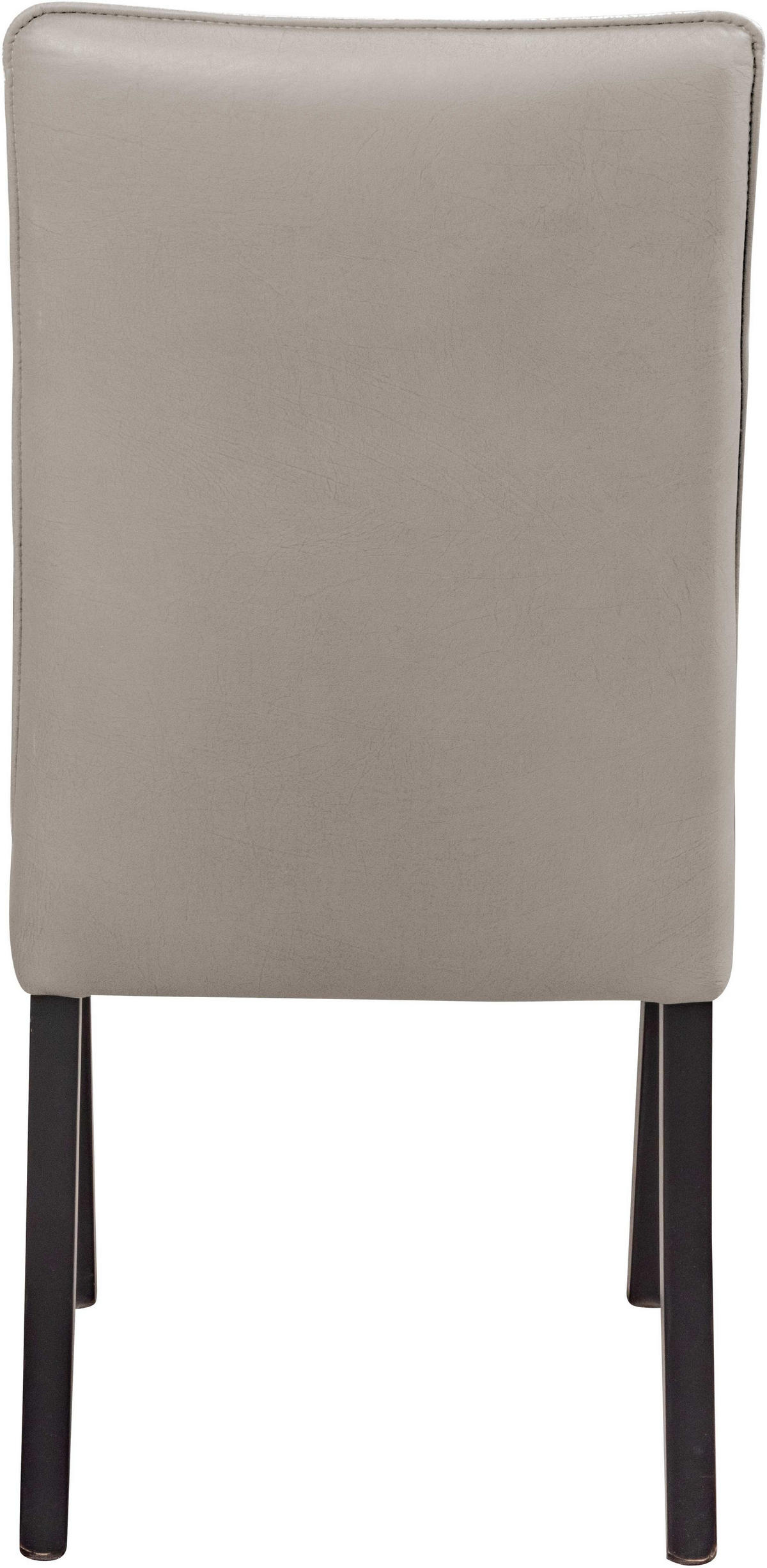STUHL Webstoff Hellgrau, Beige Buche vollmassiv  - Beige/Hellgrau, KONVENTIONELL, Holz/Textil (46/?93/61cm) - Novel