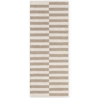 LÄUFER 80/200 cm Vika  - Greige/Weiß, Basics, Textil (80/200cm) - Hanse Home