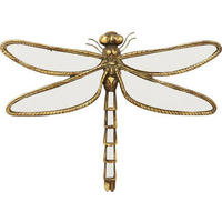 WANDDEKO    - Goldfarben, LIFESTYLE, Glas/Kunststoff (27/35/4cm) - Ambia Home
