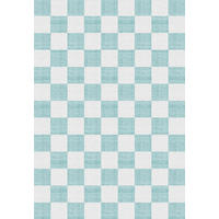 LÄUFER 80/250 cm MESIO JACK  - Grauweiß/Mintgrün, Design, Kunststoff/Textil (80/250cm) - Lindorug