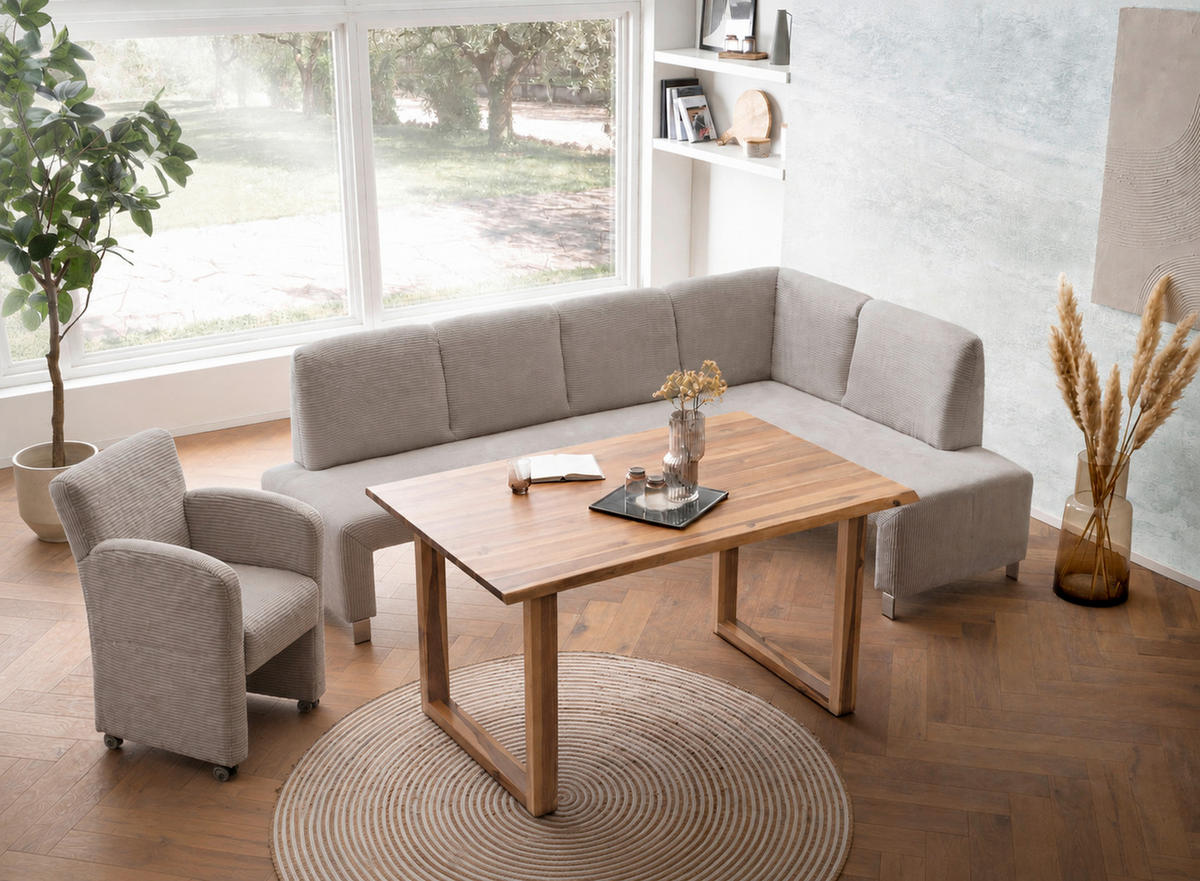 STOLICA S NASLONOM ZA RUKE  cappuccino  drvo, tekstil, drvni materijal      - cappuccino, Moderno, drvni materijal/drvo (66/83/66cm) - Livetastic