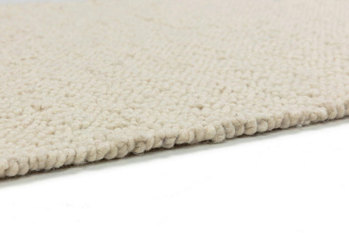 WEBTEPPICH  Wohnzimmer 70/140 cm Junika Creme rechteckig  - Creme, KONVENTIONELL, Textil (70/140cm) - Schöner Wohnen