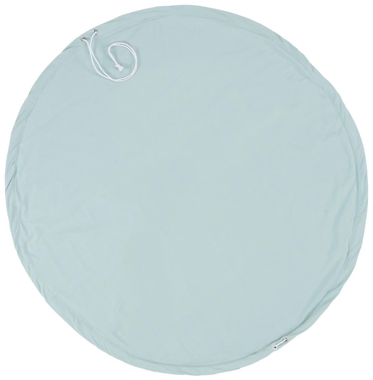 AUFBEWAHRUNGSTASCHE  - Grau/Grün, Basics, Textil (150cm) - My Baby Lou