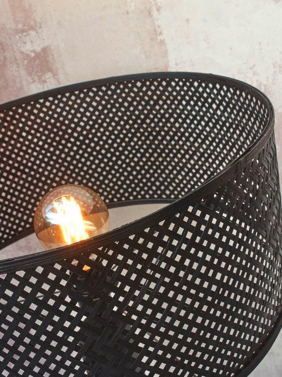 STEHLEUCHTE 58/32/150 cm    - Schwarz, Trend (58/32/150cm) - Good & Mojo