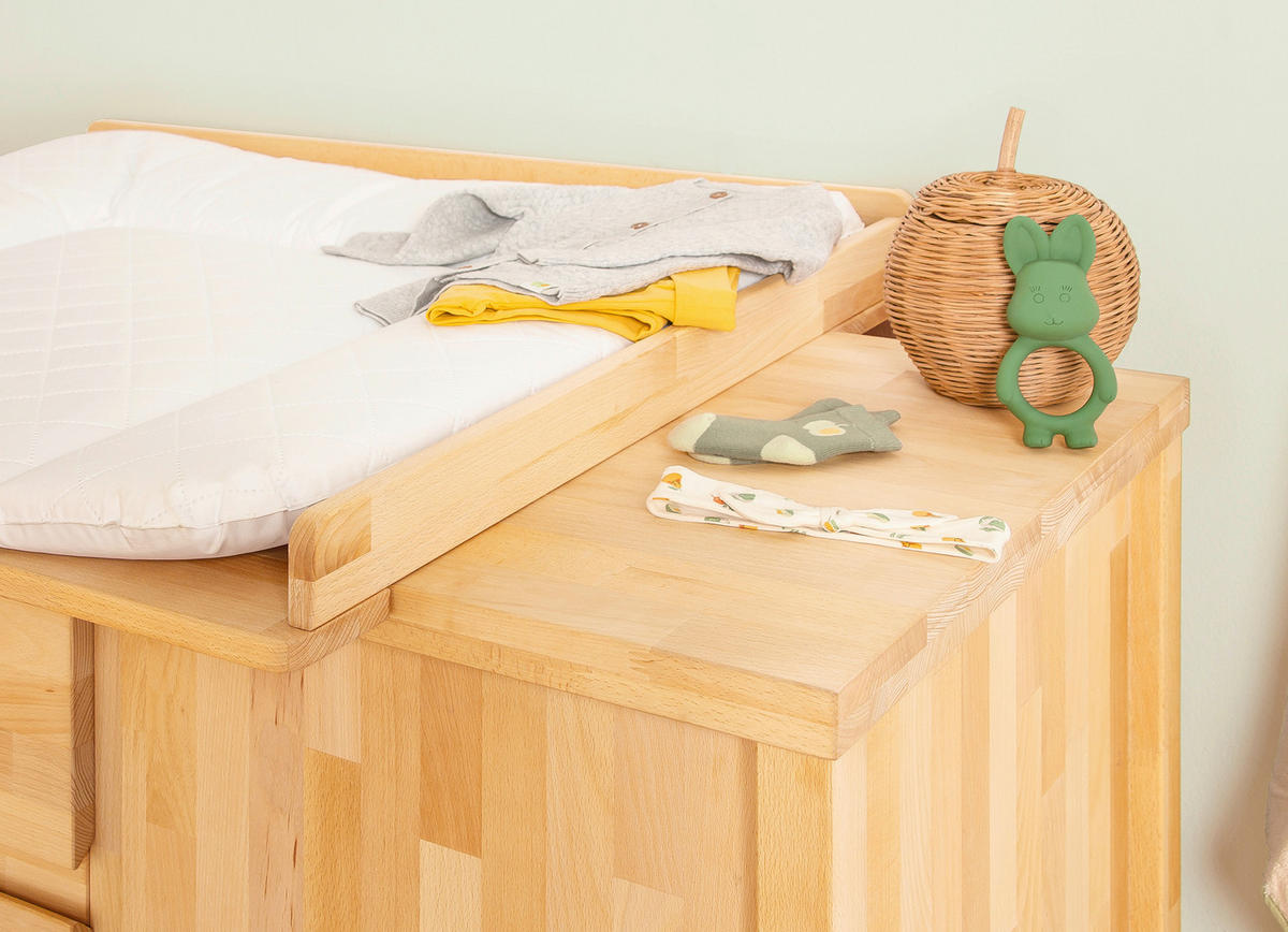 BABYZIMMER PINOLINO ENNO  - Buchefarben, Natur, Holz - Pinolino