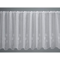 KRATKA ZAVESA           60 cm   bela  - bela, Konvencionalno, tekstil (60cm)
