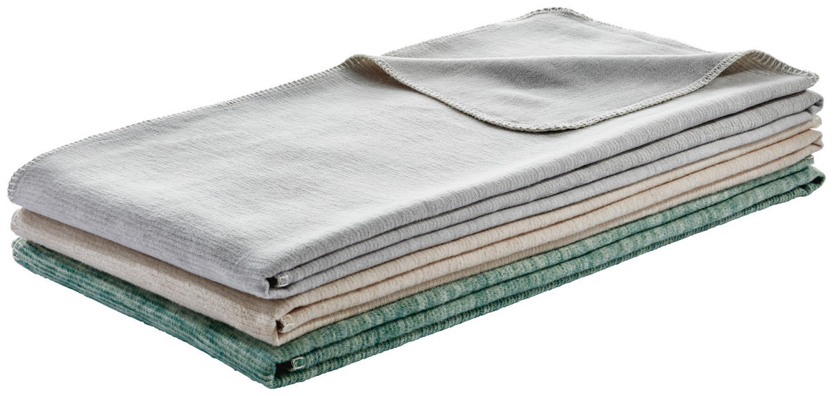 PLAID LEELA 140/200 cm  - Naturfarben, Basics, Textil (140/200cm) - Bio:Vio