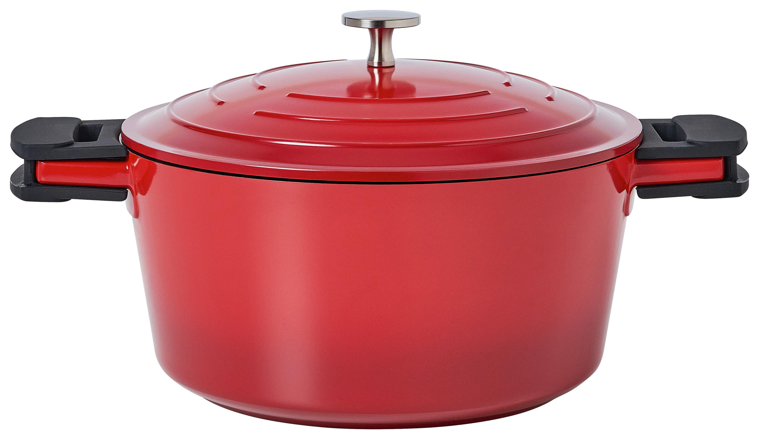 SCHMORTOPF Keramika Red 4.7 l  - Rot, KONVENTIONELL, Metall (24cm) - Kelomat