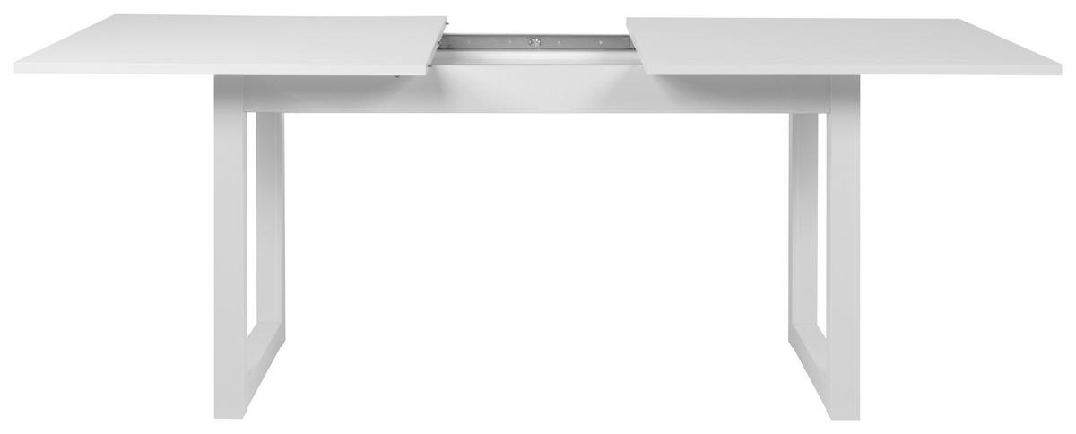 ESSTISCH Holzwerkstoff 160/90/75 cm  - Weiss, Design, Holzwerkstoff (160/90/75cm) - MID.YOU