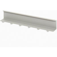 HAKENLEISTE  in Titanfarben  - Titanfarben, Metall (25/3,8/4,4cm) - HKT
