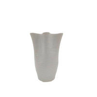 VÁZA  - fehér, Basics, kerámia (12.5/17cm)