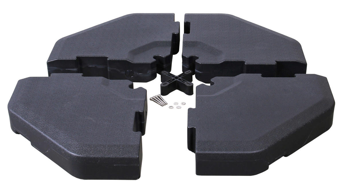 SONNENSCHIRMSTÄNDER Anthrazit  - Anthrazit, Basics, Kunststoff (117,5/111cm) - Schneider
