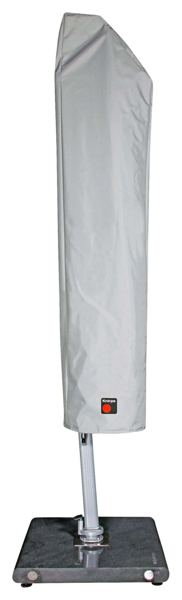 SCHIRMHÜLLE Hellgrau   - Hellgrau, KONVENTIONELL, Textil (52/232cm) - KNIRPS