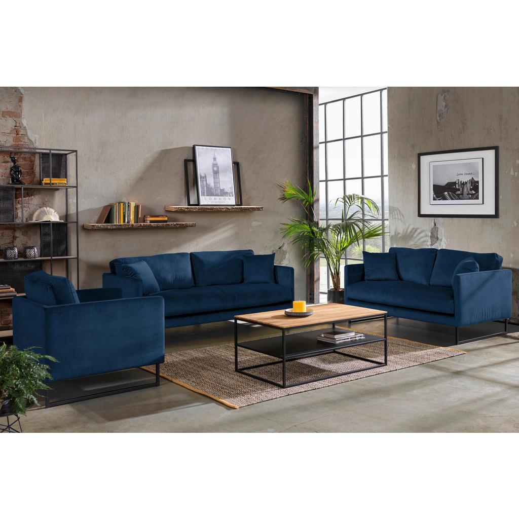 Thumbnail - Carryhome Sessel, Dunkelblau, Textil, Füllung: Silikon, 72x78x84 cm, Made in EU, Stoffauswahl, Wohnzimmer, Sessel, Polst...