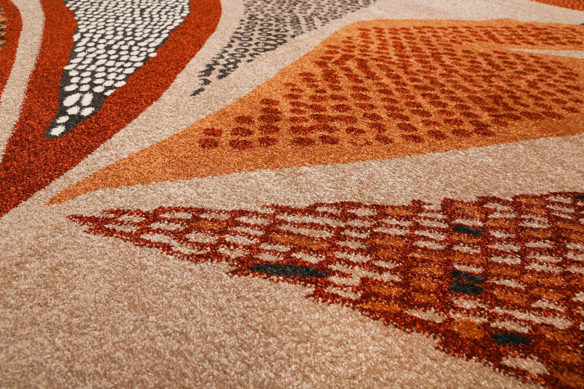 WEBTEPPICH 120/170 cm Hazel Braun  - Braun, KONVENTIONELL, Textil (120/170cm) - Esprit