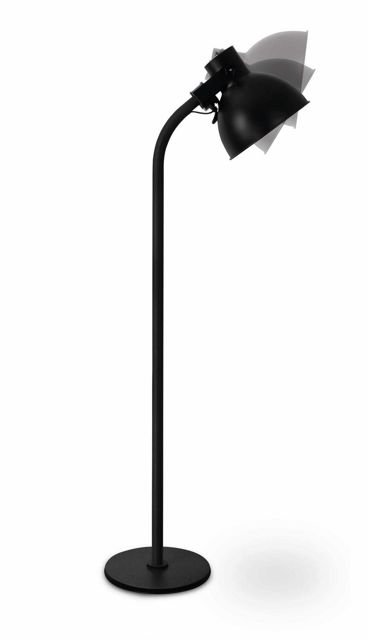HEIZSTRAHLER STANDFUß 05101  - Schwarz, KONVENTIONELL, Kunststoff/Metall (42/230cm)