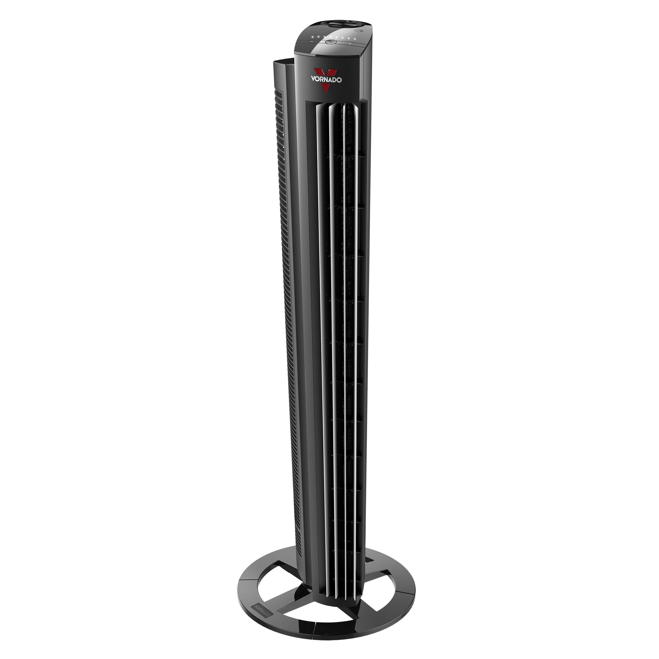 TURMVENTILATOR - Schwarz, Design, Kunststoff (25/25/108cm)