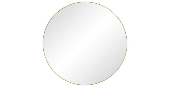 WANDSPIEGEL 62,8/62,8/1,5 cm    - Goldfarben, Design, Glas/Metall (62,8/62,8/1,5cm) - Xora