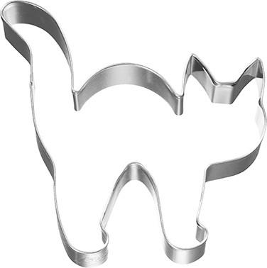 KEKSAUSSTECHFORM - Edelstahlfarben, KONVENTIONELL, Metall (8/2,5/7,7cm)