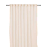 HOTOVÝ ZÁVĚS, poloprůhledné, 140/280 cm - krémová, Basics, textil (140/280cm) - Svanefors