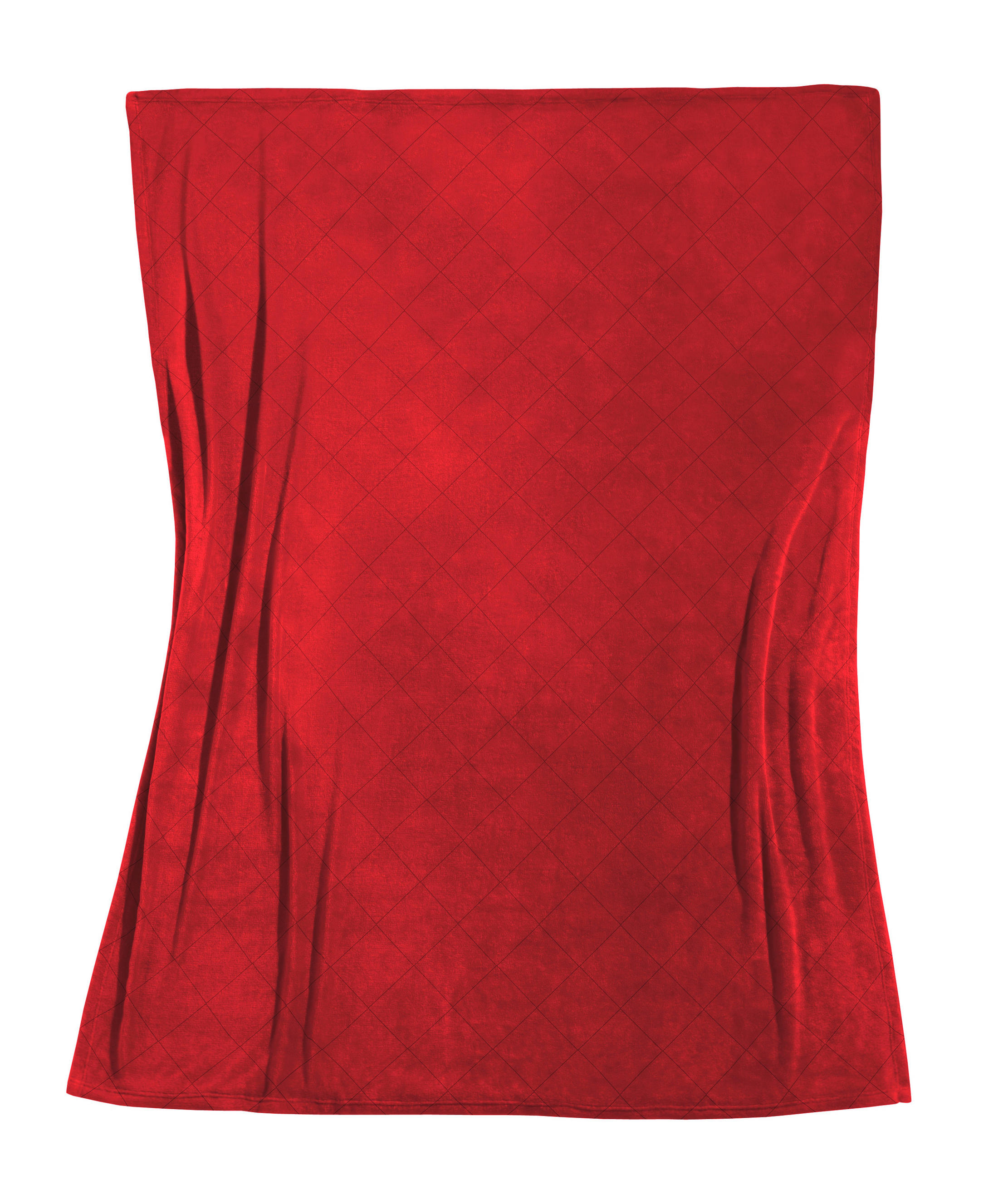 PLAID Plaids 150/200 cm  - Rot, Basics, Textil (150/200cm) - Fleuresse