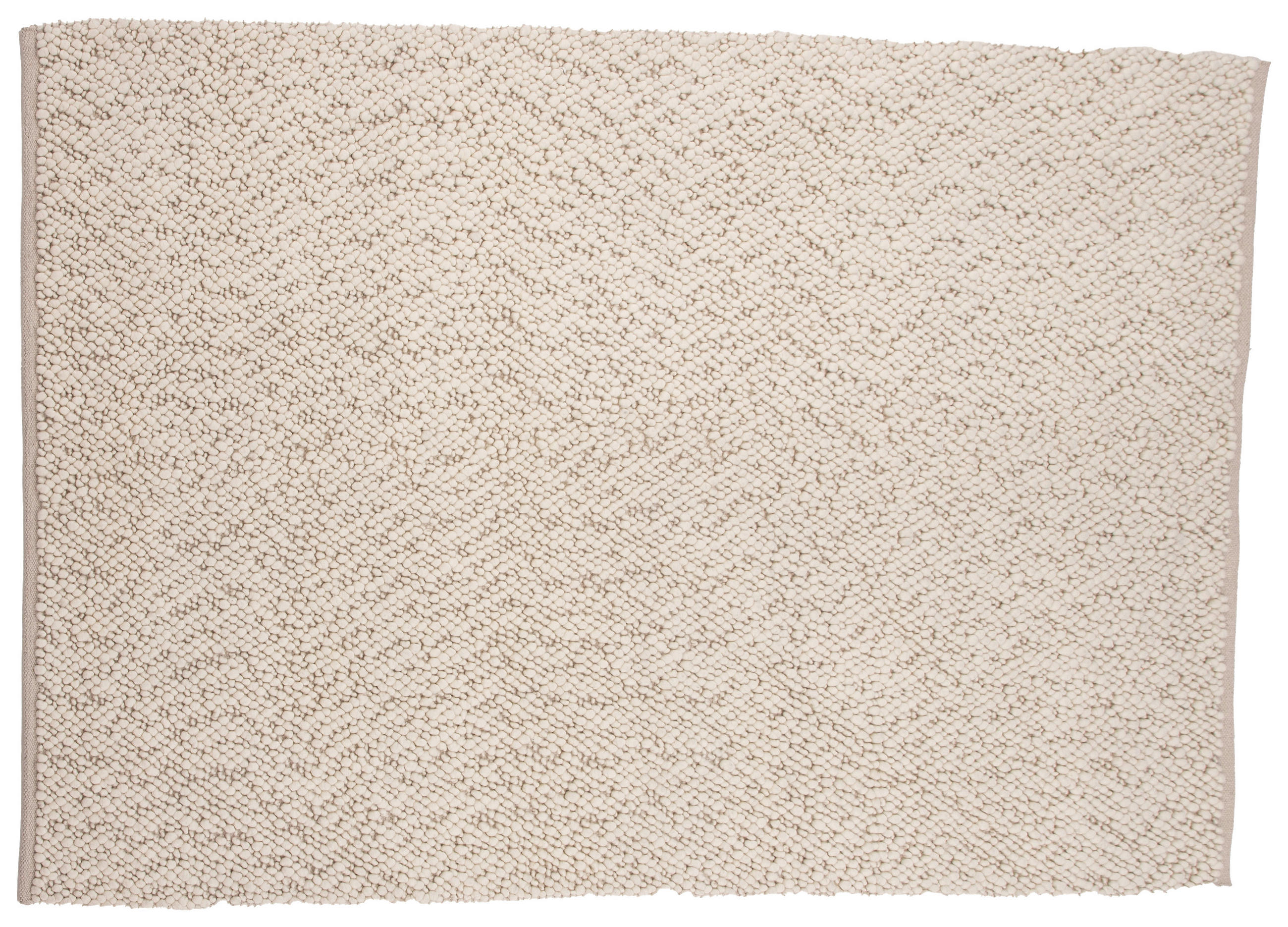 HOCHFLORTEPPICH 230/160 cm Weiß  - Weiß, LIFESTYLE, Textil (230/160cm) - P & B
