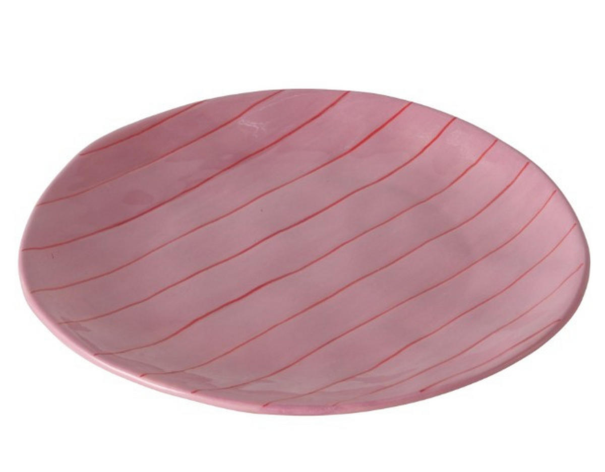 TELLER Hellrosa  - Hellrosa, Basics, Keramik (19,8/18,30/2cm) - Boltze Home