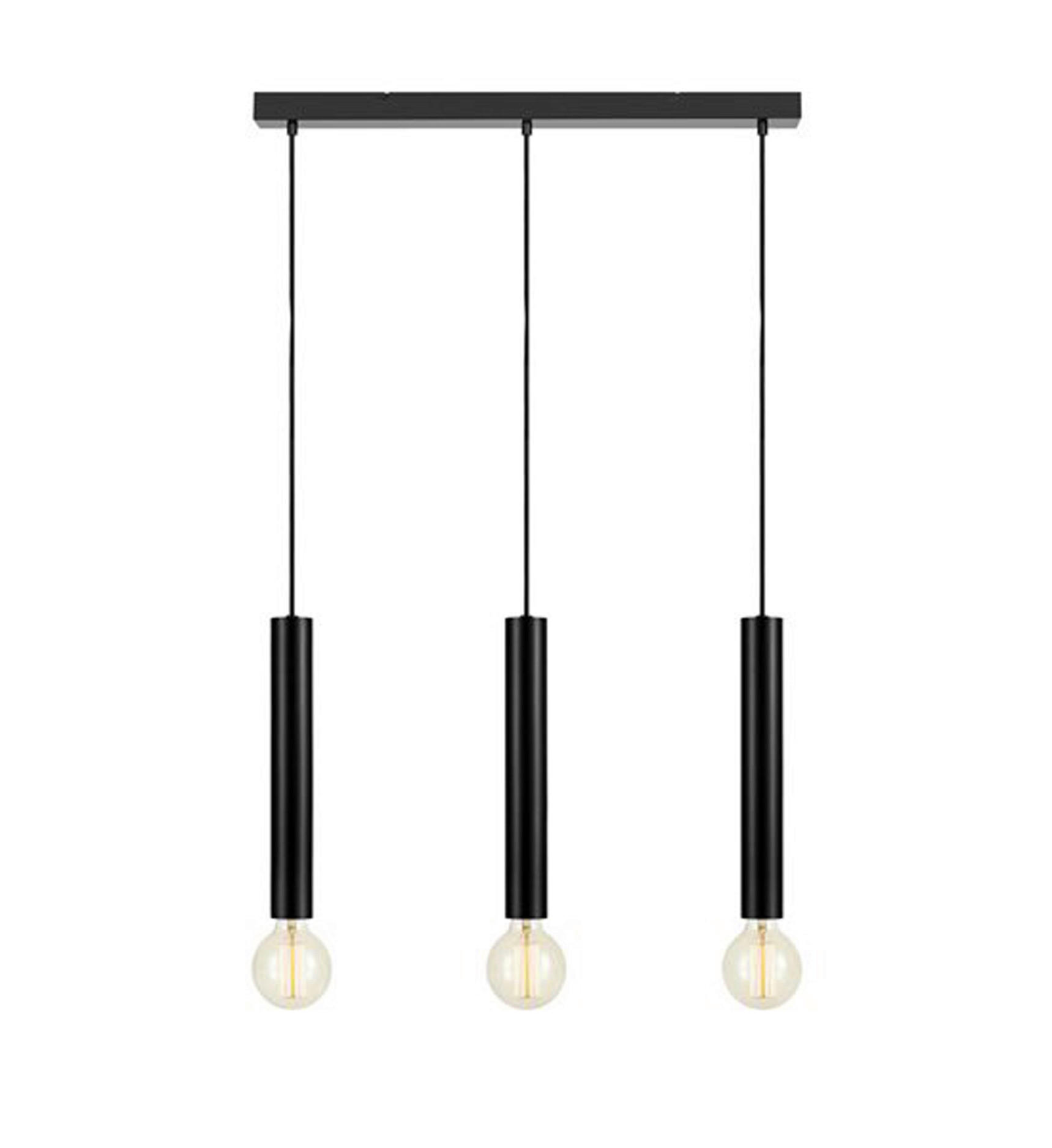 HÄNGELEUCHTE Sencillo 75/5/35,5 cm   - Schwarz, Design (75/5/35,5cm) - Markslöjd