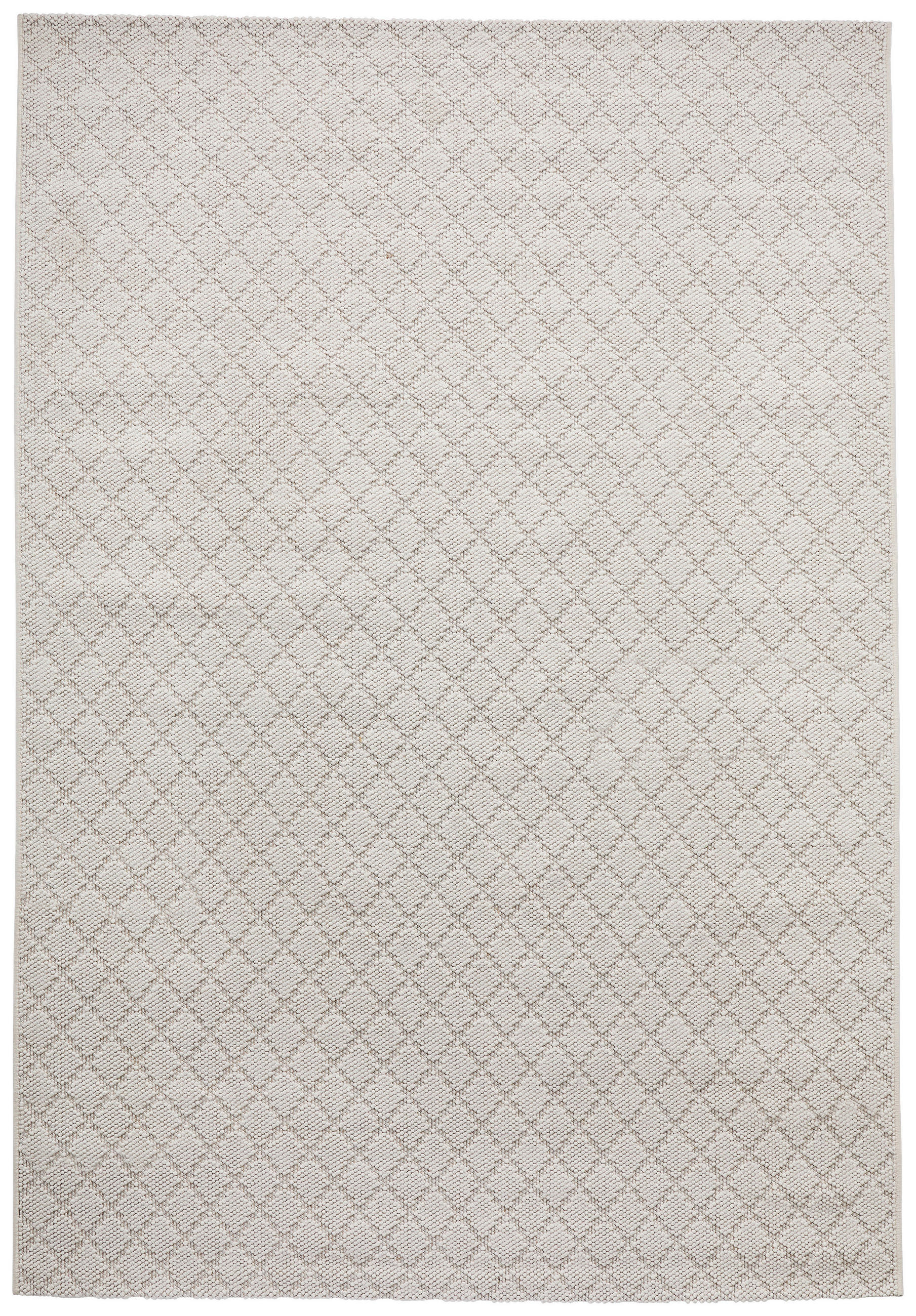 TKANÝ KOBEREC, 133/190 cm, krémová - krémová, Design, textil (133/190cm) - Novel