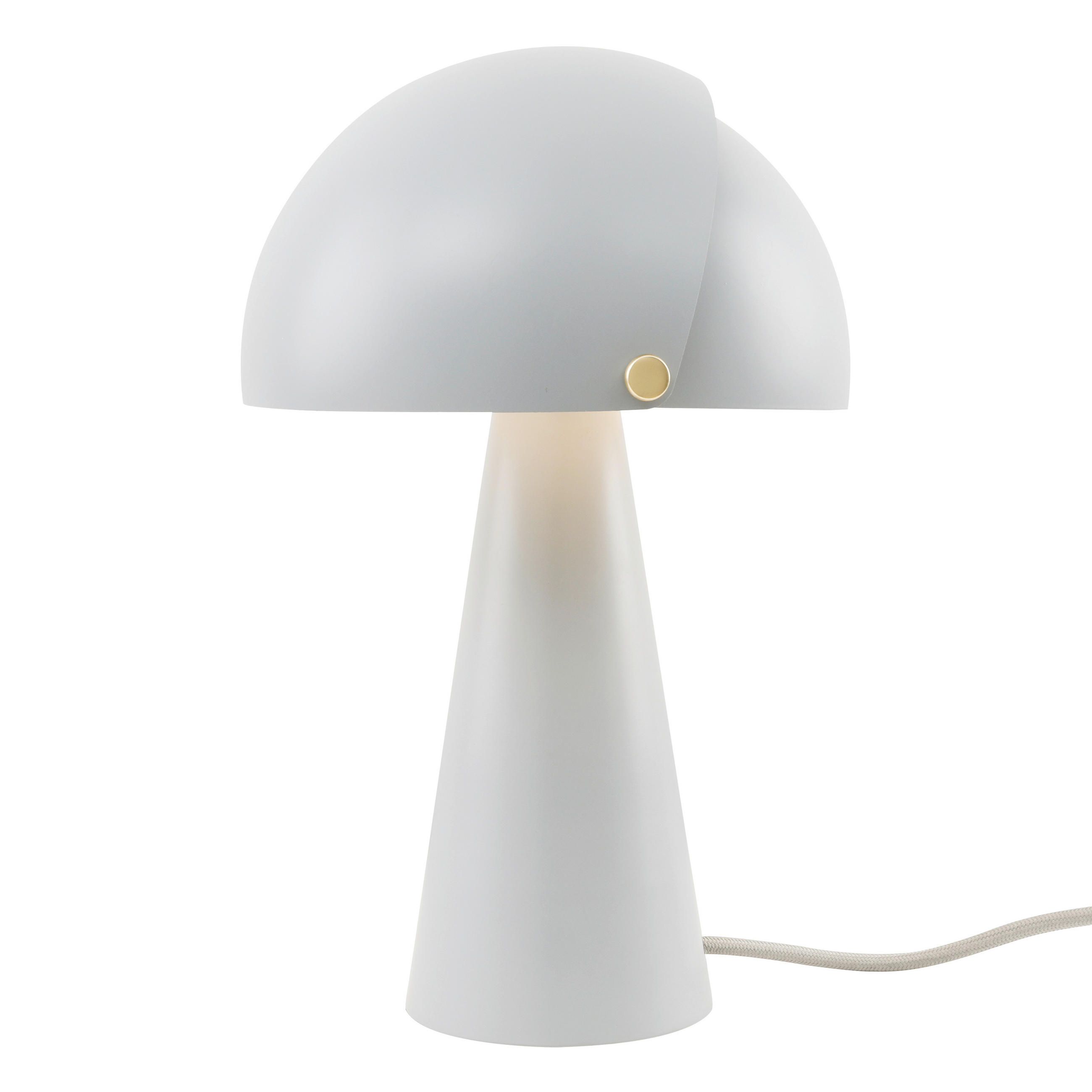TISCHLEUCHTE ALIGN 22/34 cm   - Grau, Design, Metall (22/34cm) - Nordlux