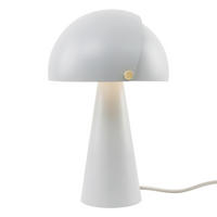 STOLNÍ LAMPA, E27, 22/34 cm  - šedá, Design, kov (22/34cm) - Nordlux