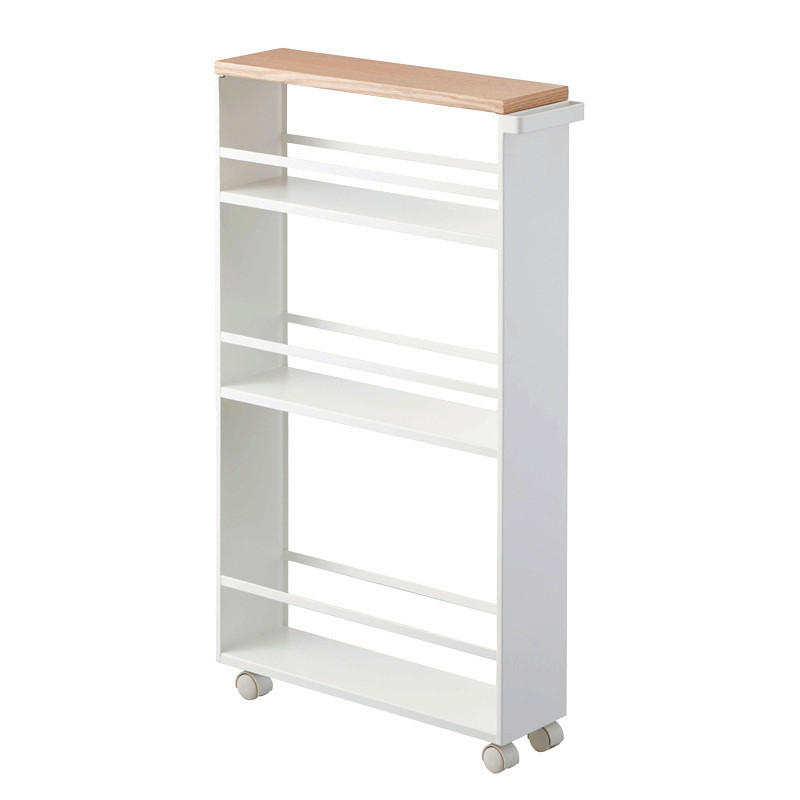 ALLZWECKWAGEN 13/47,5/8,5 cm  - Weiss, Basics, Holz/Metall (13/47,5/8,5cm)