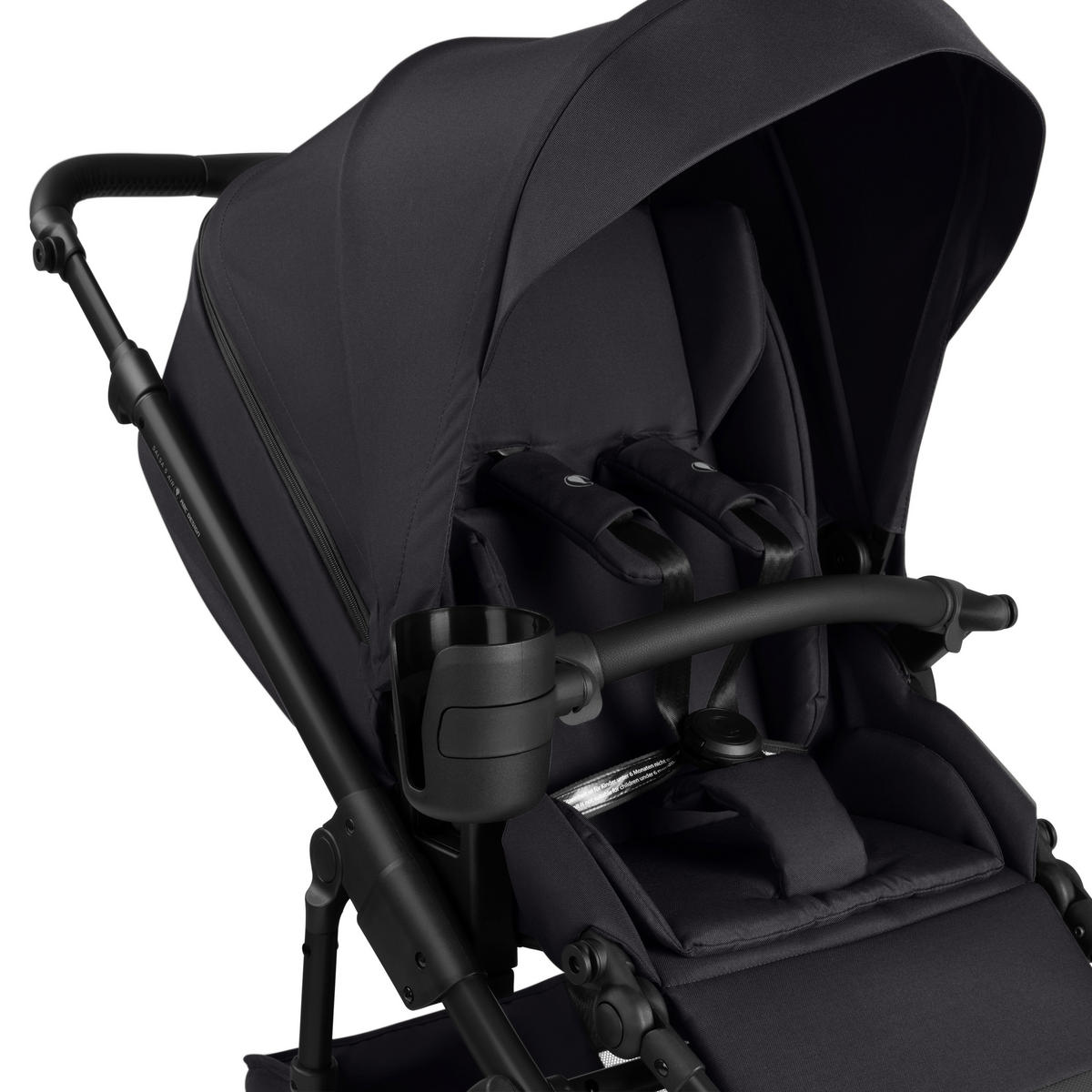 KINDERWAGENSET Salsa 5 Air  - Schwarz, Basics, Textil/Metall (63/118/95,5cm) - ABC Design
