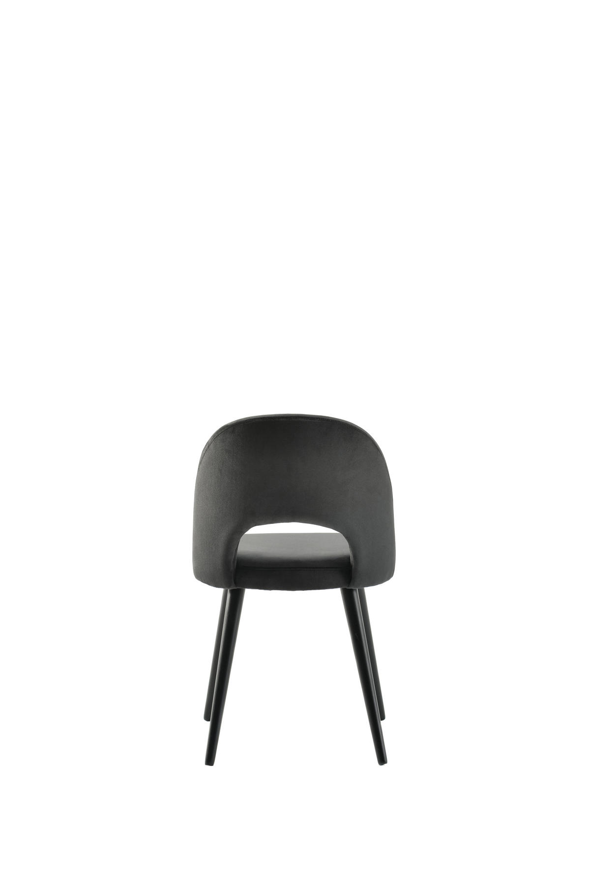STOLICA  crna       - crna, Moderno, drvo/tekstil (49/83/60cm)