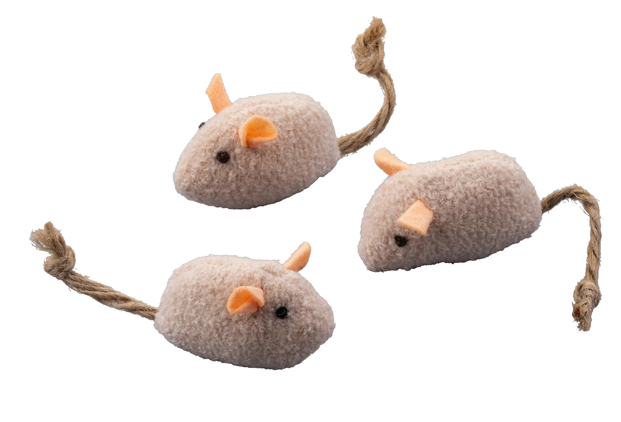 KATZENSPIELZEUGSET - Beige, KONVENTIONELL, Textil - Fackelmann