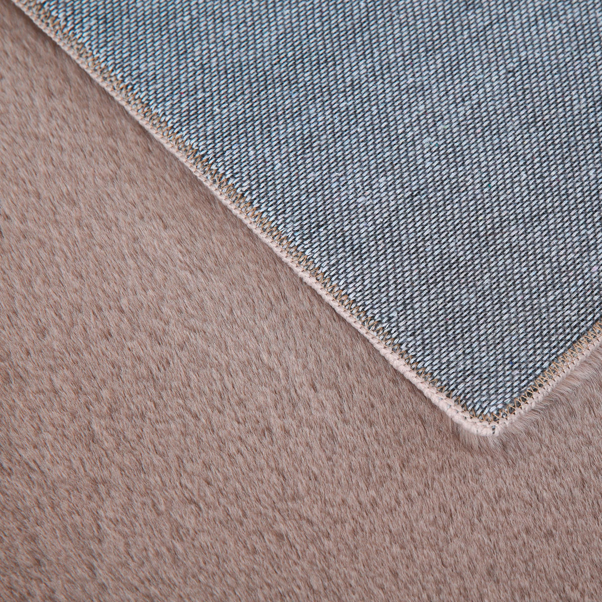 HOCHFLORTEPPICH 80/150 cm Pouffy Beige  - Beige, Basics, Textil (80/150cm)