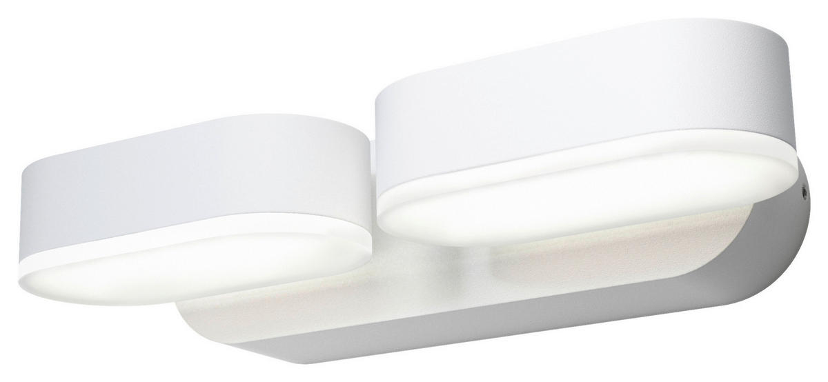 AUßENWANDLEUCHTE Endura Style Mini Spot II 10/23/5,4 cm   - Weiß, Basics, Kunststoff/Metall (10/23/5,4cm) - Ledvance