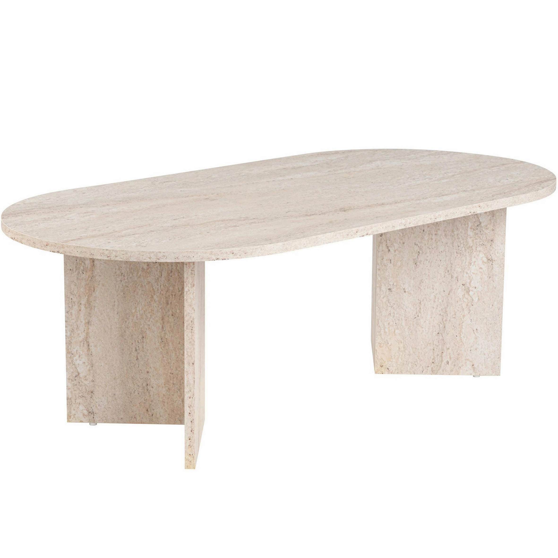 COUCHTISCH Elfenbein  - Elfenbein, Design, Holzwerkstoff (119/40/60cm) - MID.YOU