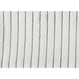 ECKSOFA in Cord, Velours Silberfarben  - Silberfarben/Schwarz, MODERN, Textil/Metall (180/302cm) - Venda