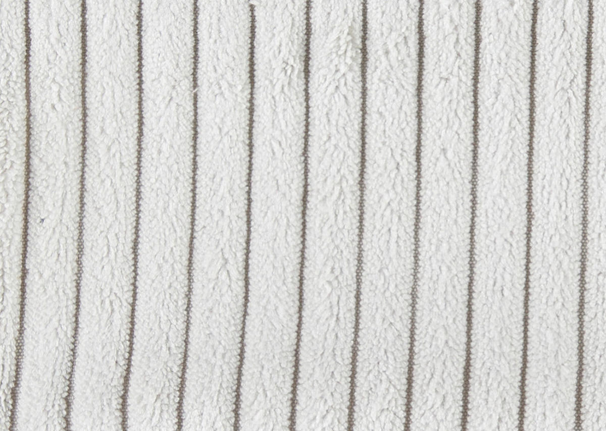 ECKSOFA inkl. Funktion Silberfarben Cord, Velours  - Silberfarben/Schwarz, MODERN, Textil/Metall (180/302cm) - Venda