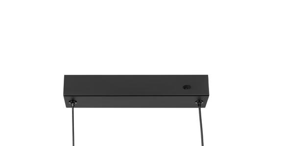 LED-HÄNGELEUCHTE Regulus 95/27/150 cm  - Schwarzbraun, Design, Glas/Metall (95/27/150cm) - Dieter Knoll