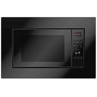 EINBAUMIKROWELLE 80250  - Schwarz, Basics, Metall (59,5/39/32cm) - Mican