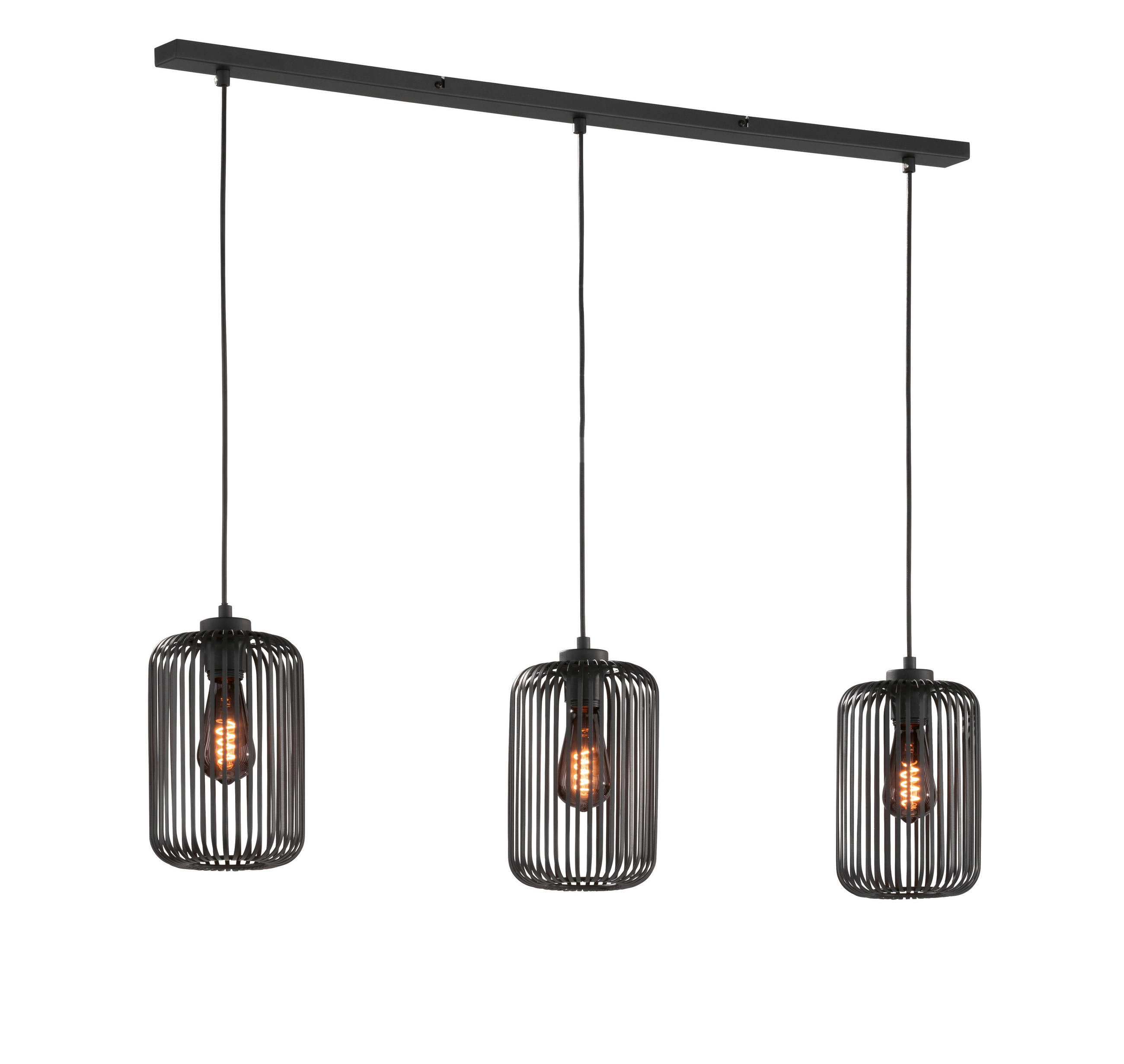 VISILICA    110/16/150 cm    - crna/boja peska, Dizajnerski, metal/tekstil (110/16/150cm) - Schöner Wohnen