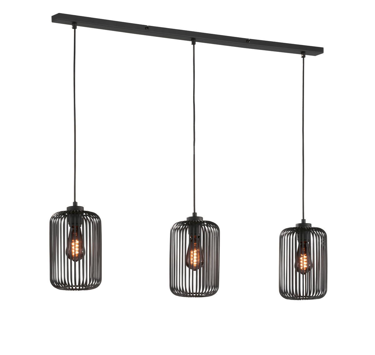 VISILICA    110/16/150 cm    - crna/boja peska, Dizajnerski, metal/tekstil (110/16/150cm) - Schöner Wohnen