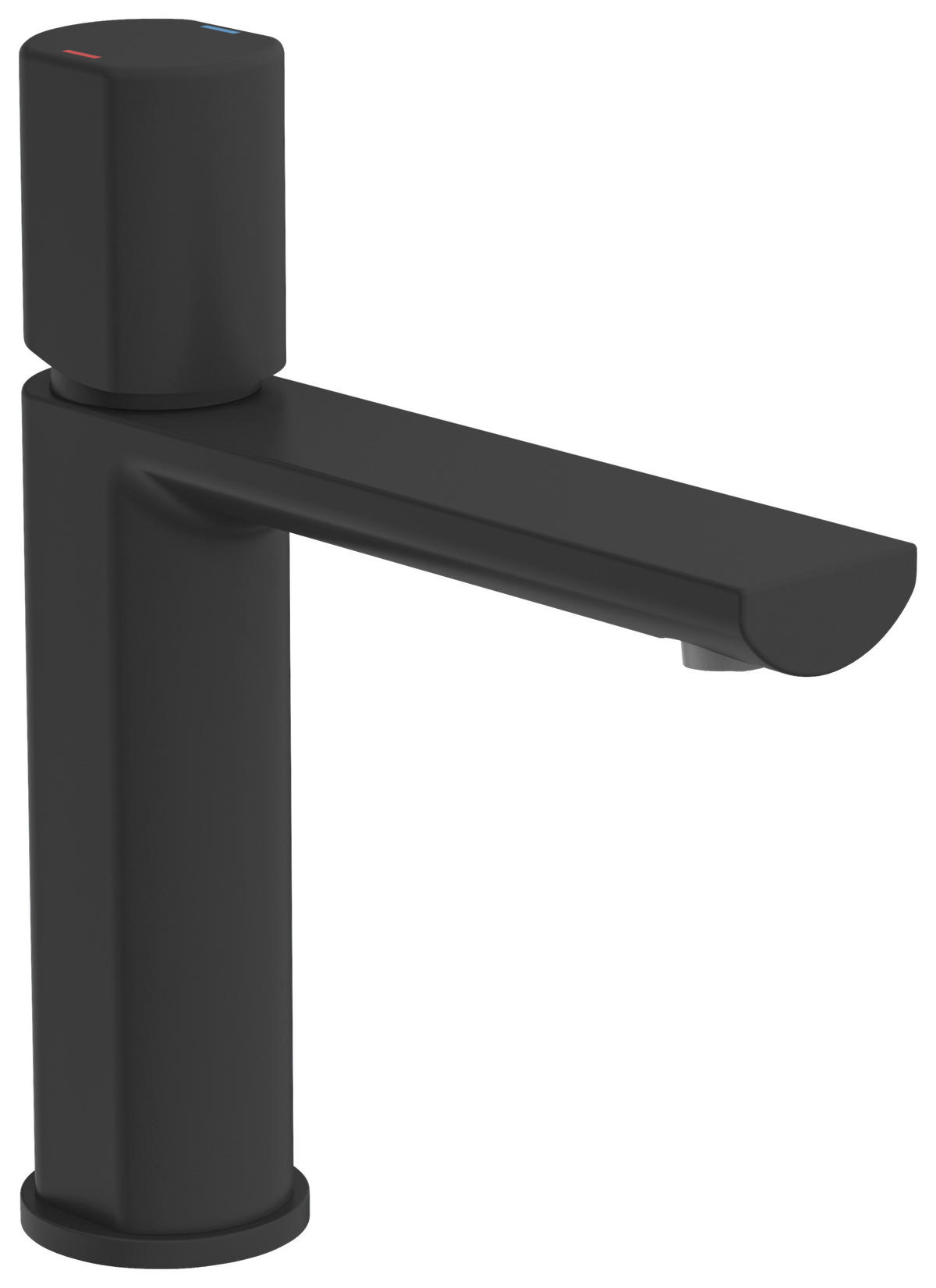 FÜRDŐSZOBAI CSAPTELEP 3,75/20/17,3 cm  - fekete, Basics, fém (3,75/20/17,3cm) - Xora