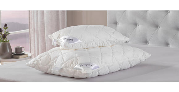 KOPFPOLSTER 40/60 cm - Weiß, Basics, Textil (40/60cm) - Sleeptex