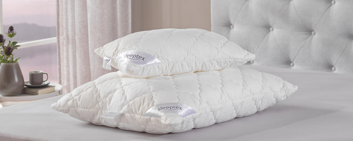 KOPFPOLSTER 40/60 cm   - Weiß, Basics, Textil (40/60cm) - Sleeptex
